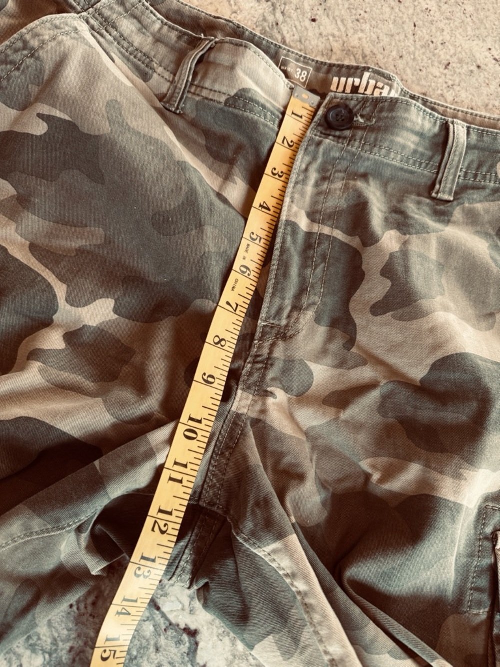 Urban Pipeline Camouflage Cargo Shorts - Picture 6 of 7
